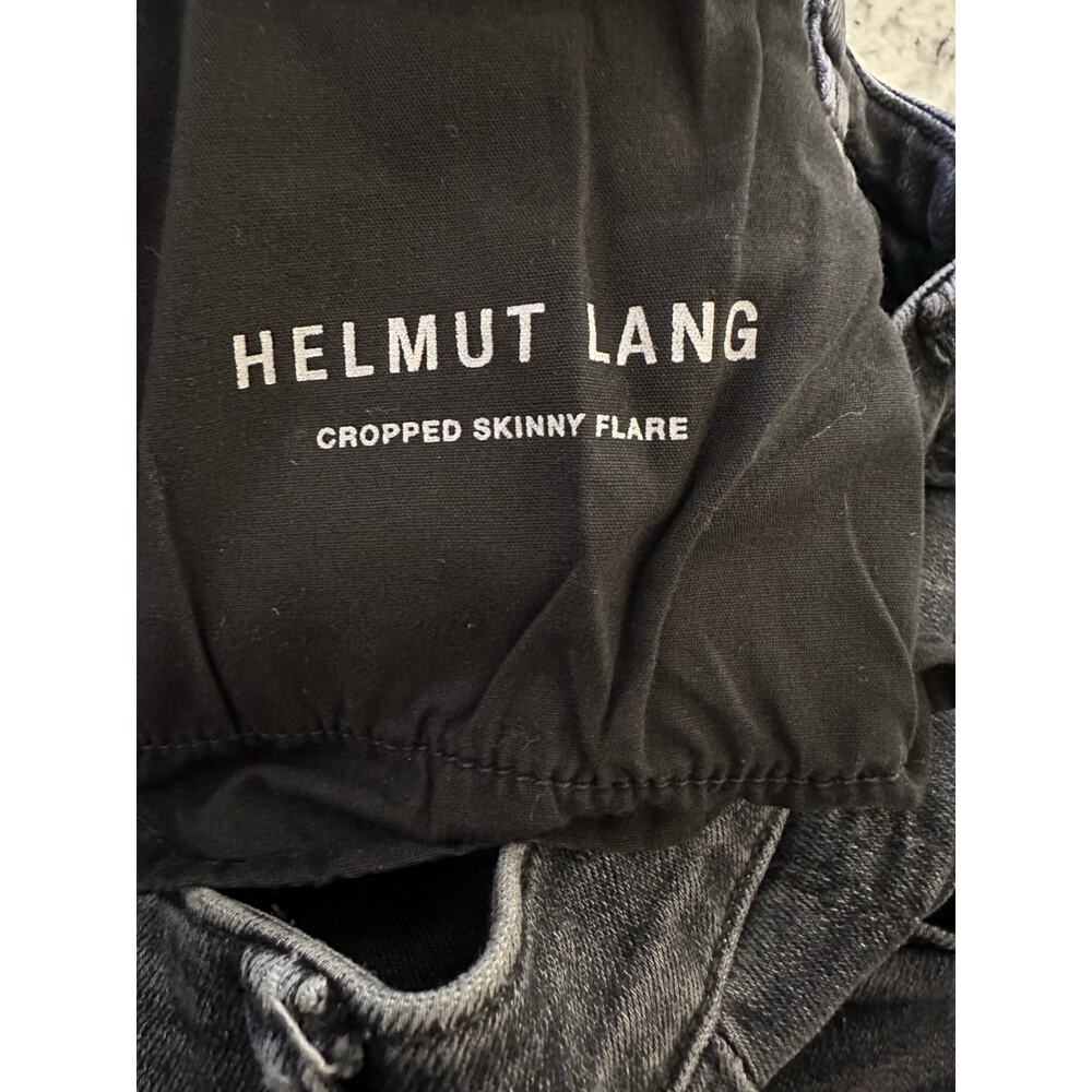 HELMUT Lang Cropped skinny flare jeans size 26 - Picture 10 of 15